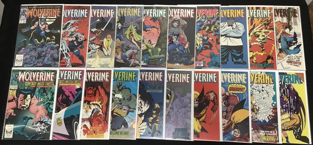 WOLVERINE #1-189 & Annual ‘95-2001 & #-1 COMPLETE COMIC RUN, Deadpool, MCU, 1988