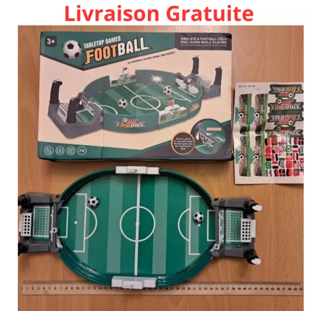 Jeu de Société, Football de Table Ludique pour Enfant, Idée cadeau Noël, jouet