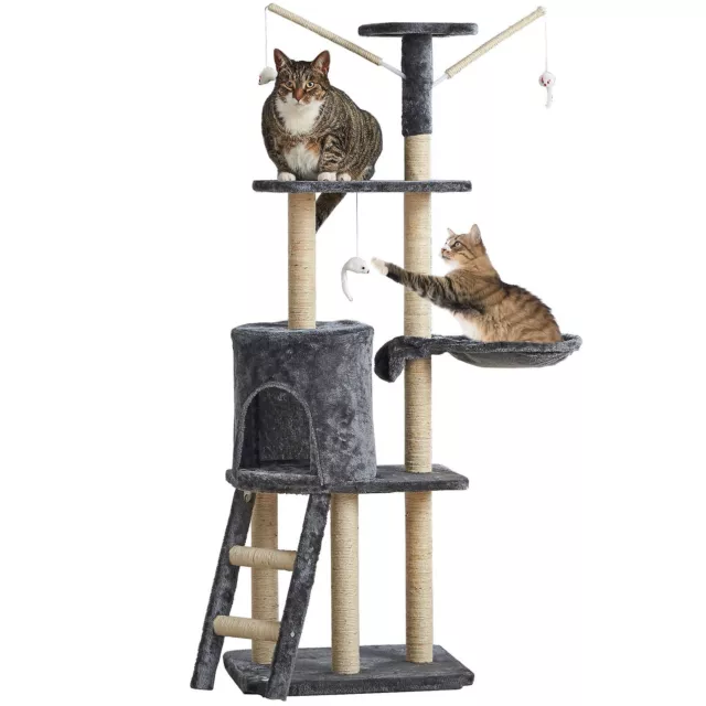 Milo & Misty Cat Tree, 46cm Cat Tower