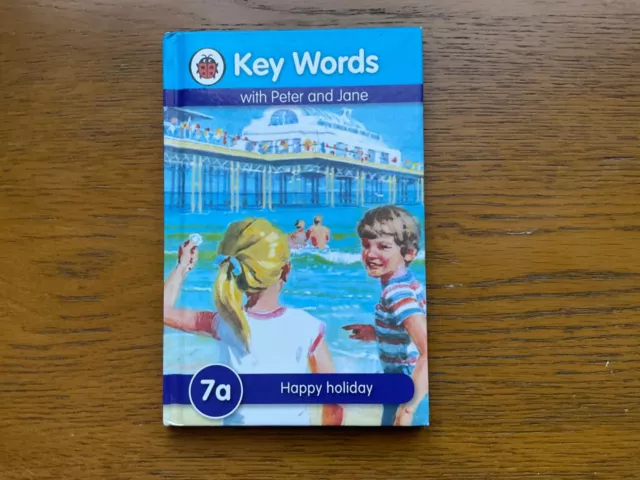 LADYBIRD BOOK KEY WORDS WITH PETER AND JANE 7a Happy Holiday