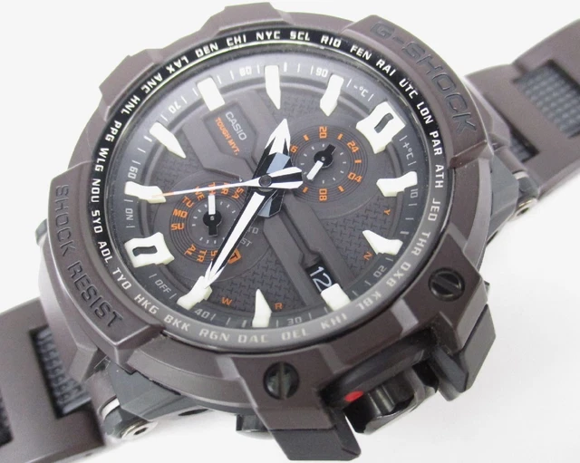 Casio G SHOCK Kyokubi Sky Cockpit Radio Wave Solar GW A1000FC 5AJF