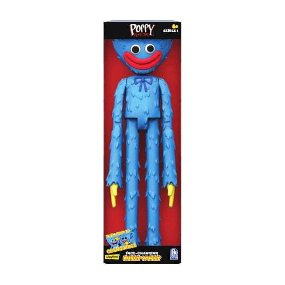 Figurine YouTooz Huggy Wuggy Poppy Playtime – Vinyle 11 Cm, Bleu Poilu Aux Dents Acérées – Collection Officielle Horreur Mignonne