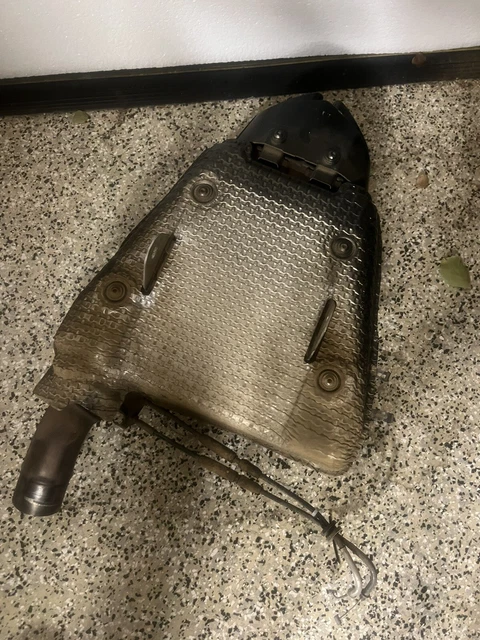2007 2008 Exhaust Muffler Kawasaki Ninja ZX6R With Free Mid Pipe
