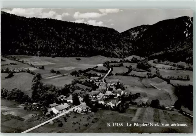 10305821 - Le Pâquier NE Fliegeraufnahme Neuenburg / Neuchatel NE