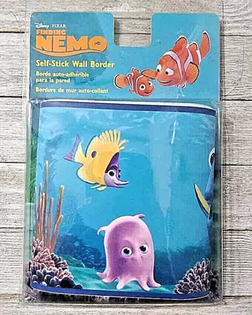 Rollo borde de pared autoadhesivo Finding Nemo 5 yardas