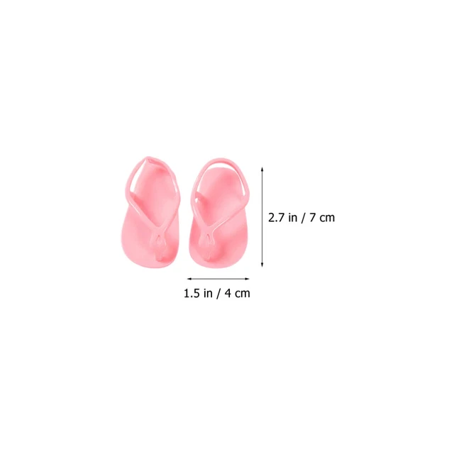 3 Pairs Doll Shoes Princess Accessories Girls Sandals Universal 2