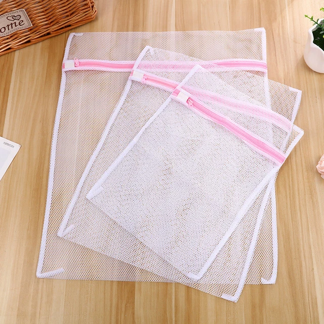 SQUARE LAUNDRY BAG Set Bra Wash Bag Underwear Mesh Wash Bag Clothing