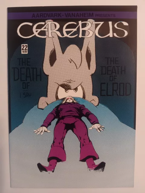Cerebus # 22 Key Death of Elrod 1980 Aardvark Vanaheim Dave Sim Nice Copy