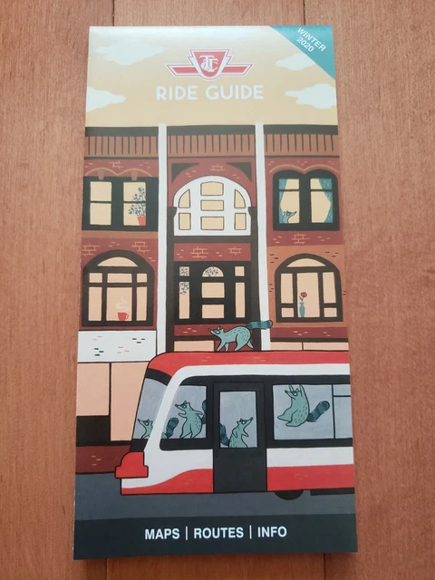Printable Ttc Mini Rideguide TTC πππ RIDE Guide Lite Map 2024 Summer Toronto Subway Bus Streetcar ...