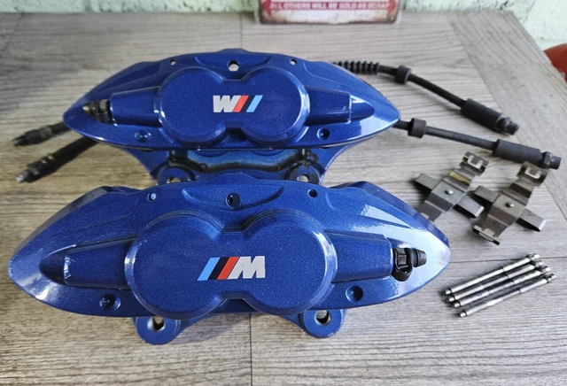 4 Adesivi Di Copertura Per Pinza Freno Per Ruote Auto Per BMW M2 - Foto 4