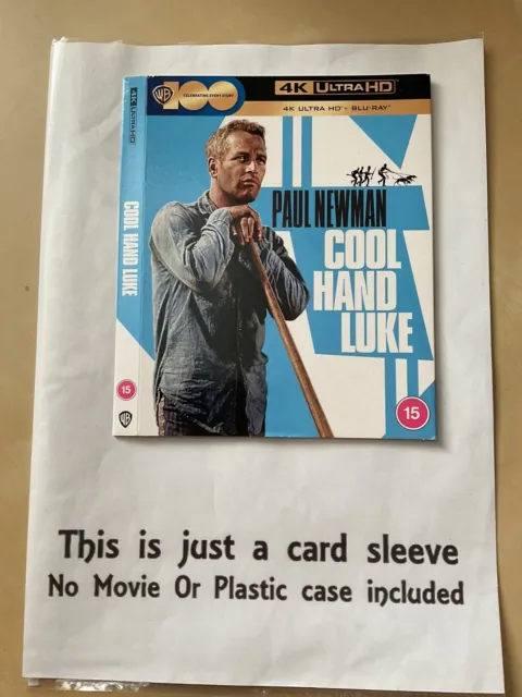 Cool Hand Luke 4K UHD Card Slip Sleeve ( No Movie )