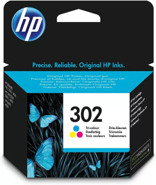 Original HP 302 HP302XL Druckerpatronen Tinte Set Multipack Einzelne OVP Farben 2