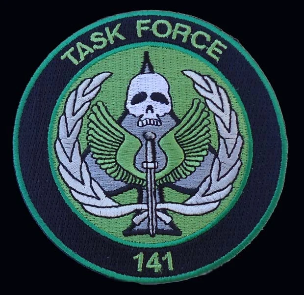 CALL OF DUTY MODERN WARFARE TASK FORCE 141 Logo HOOK PATCH £8.48