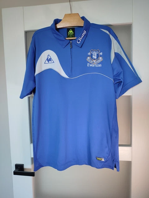 EVERTON LIVERPOOL LE Coq Sportif Chang Vintage Retro Football Shirt Jersey 22.80 PicClick UK