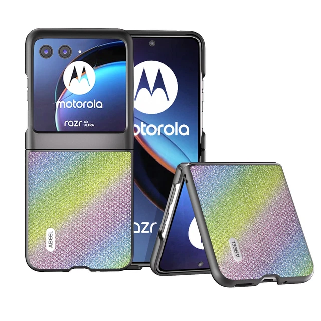 Coque Fine Motorola Razr+ 2024 – Avec Emplacements Cartes – Similicuir