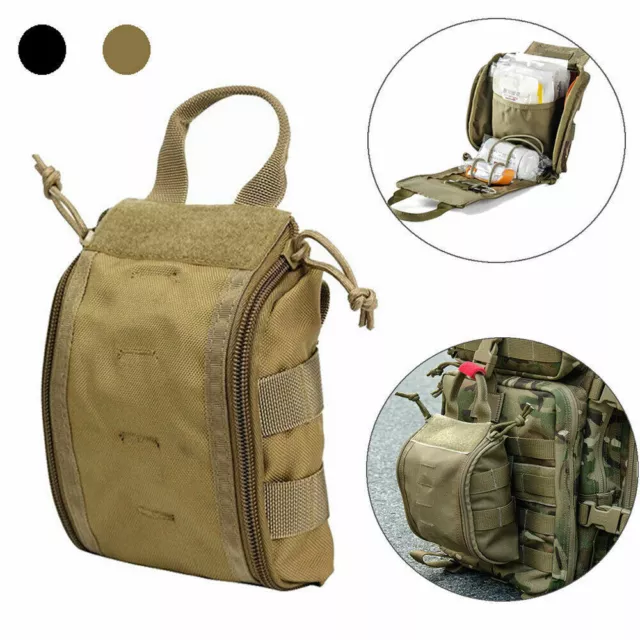 Mens Tactical First Aid Medical Pouch Bag Molle EMT IFAK Emergency Survival Bag