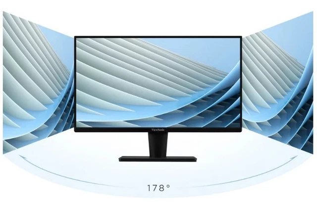ViewSonic 24 Office Ultra Thin Bezel + SuperClear IPS, 2x Speakers, 4ms 75hz,...