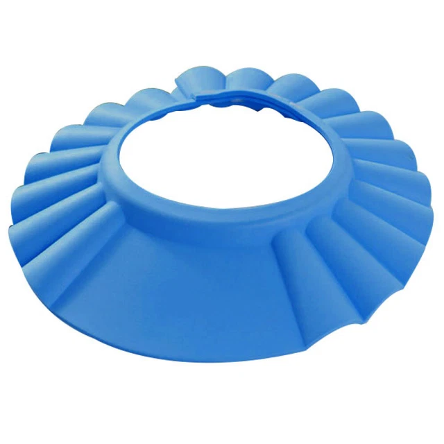 Adjustable Ultra-light EVA Waterproof Baby Kids Shower Bathing Shampoo Hat