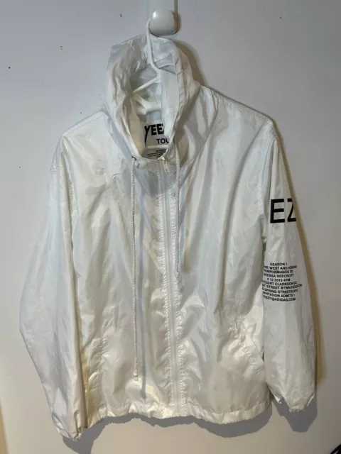Adidas yeezy discount jacket white adidas