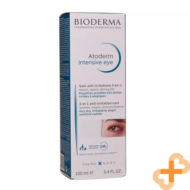 Bioderma Atoderm Intensiv Augencreme Moisturer Anti-age 3IN1 100ML Haut Gesicht 2