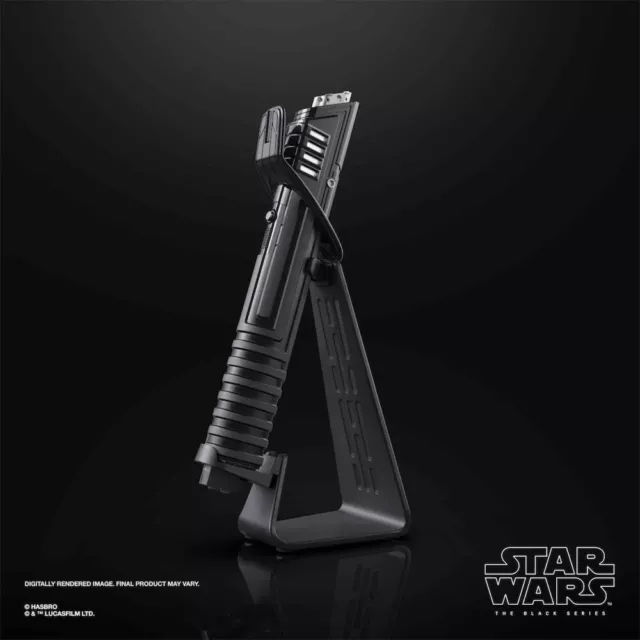 Hasbro - Star Wars The Mandalorian - Sabre DARK SABER Force Fx Lightsaber - Blac 3