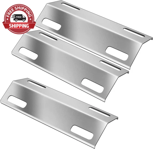 Kalomo 15 3/8" Grill Heat Plates Heat Shield Burner Cover for 3 Burner Ducane Af
