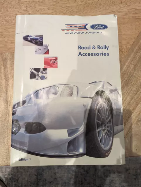 Ford Motorsport Road & Rally Accessories 1990's 90's UK Market Brochure