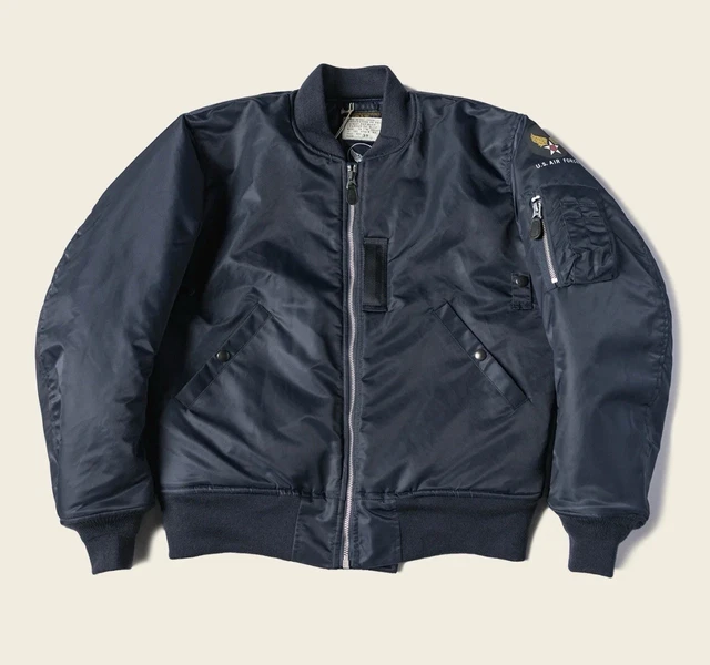 US AIR FORCE Type B-15C MOD Flight Jacket Bronson Mfg. Co Sz XL 42 USA ...