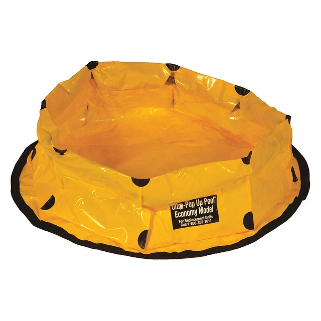 ULTRATECH 8022-YEL Containment Pool,20 gal,8 In H