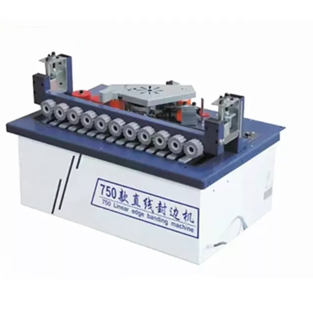 750 Auto Edge Banding Machine Special-shaped Straight Line Double-sided Gluing