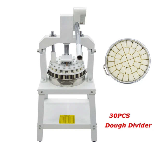 Commercial Manual Hydraulic Dough Divider 30PCS Dough Cutter Bakery Bread Maker