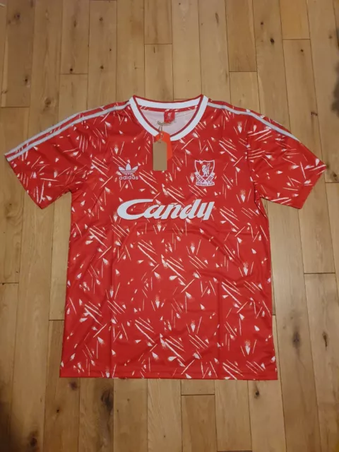 Liverpool Candy Shirt 1989-90