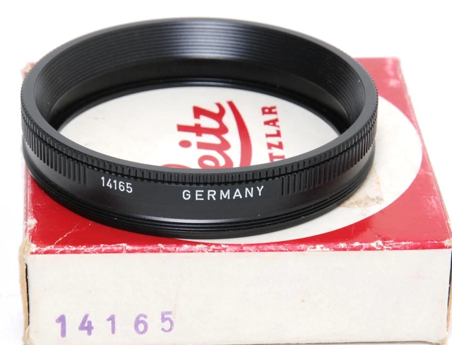 Anillo adaptador original Leica Leitz 14165 serie VIII en caja