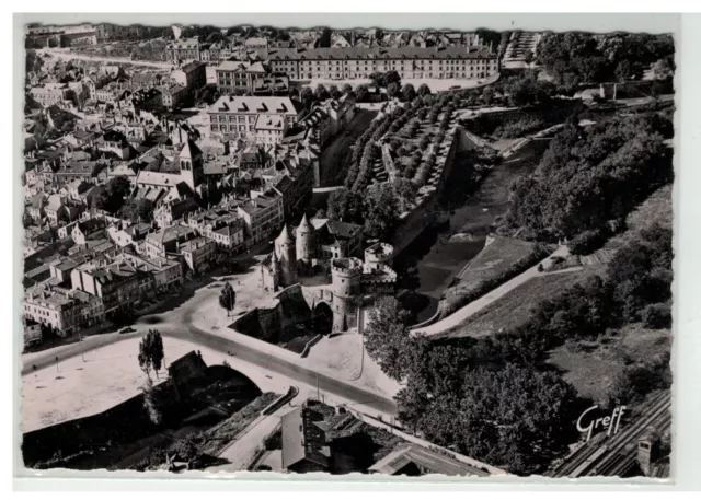 57 Metz View Aerial Holder Of Germans And Pond On La Seille No. 1197