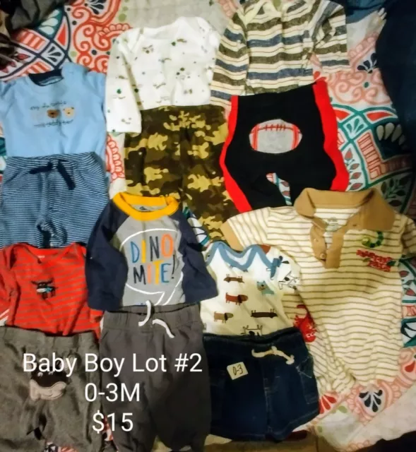 Lot # 2 Of Baby Boy Clothes