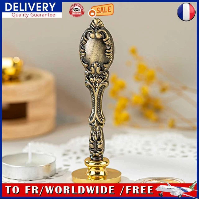 Retro Roman Column Seal Handle Craft Supplies for Wedding Invitations (Bronze)