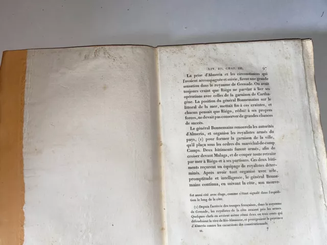 Abel Hugo Histoire de la campagne d'Espagne en 1823 tome second 6ème livraison 3