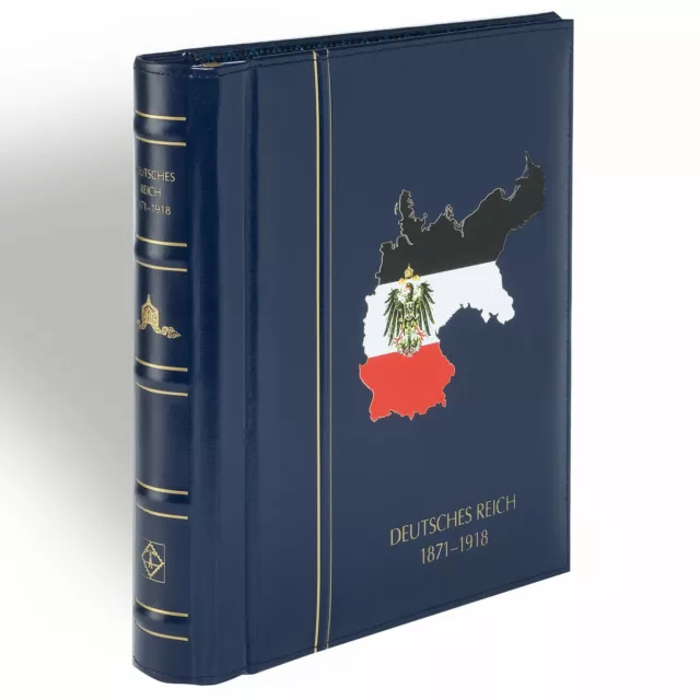 LEUCHTTURM SF-Vordruckalbum DEUTSCHES REICH 1872-1918   (308398)