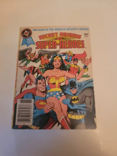 Secret Origins Of Super-Heroes, Dc Special Series #19 Dc Blue Ribbon Digest 1979