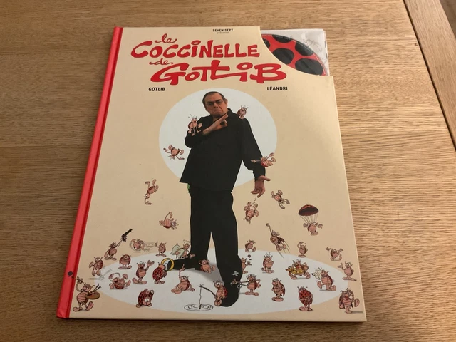 Buste De Gotlib Avec Coccinelle - Sculpture Humoristique