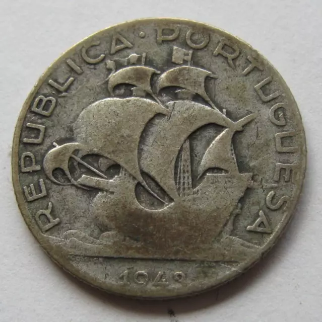 Zaldi2010 - Portugal . 2,5 Escudos De 1943 . Plata