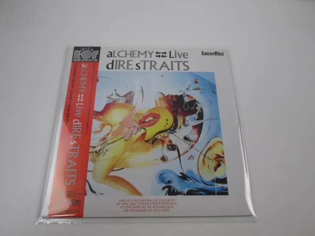 DIRE STRAITS Alchemy Live SM037-3364 with OBI Laser Disk Japan Ver LD