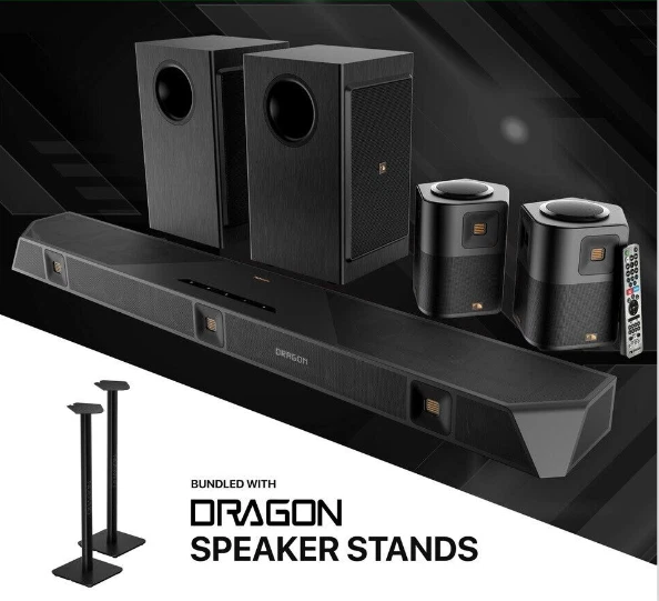 NAKAMICHI DRAGON + Speaker Stands (Bundle) MSRP 4298 Limited Edition A