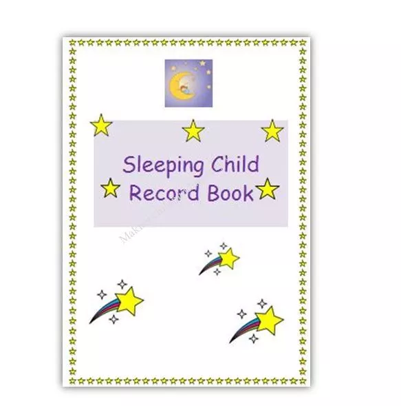 SLEEPING CHILD RECORD/LOG BOOK EYFS childminder/childminding paperwork resources