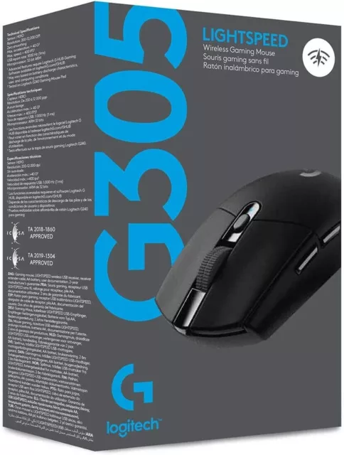 Logitech G305 Wireless Gaming Mouse BLACK - BRAND NEW !!! SEALED !!!