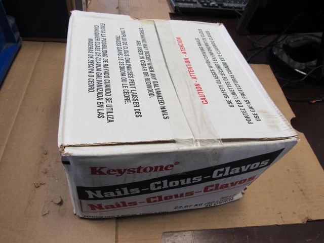 Keystone 50 Lb Nails 10D Scaffold 2 3/4" Bright (New)