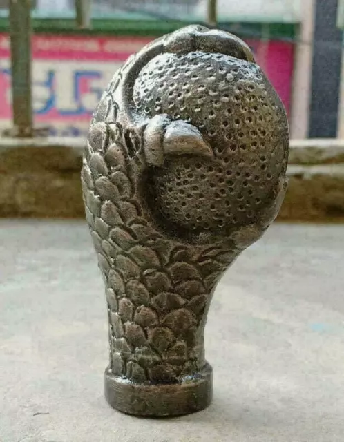 Egg In Eagle Claw Cane Head Brass Designer Handle ONLY Wooden Walking Stick
