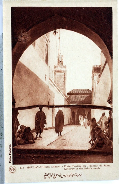Moulay Idriss Morocco Africa Cpa Postcard Postcard Ma324