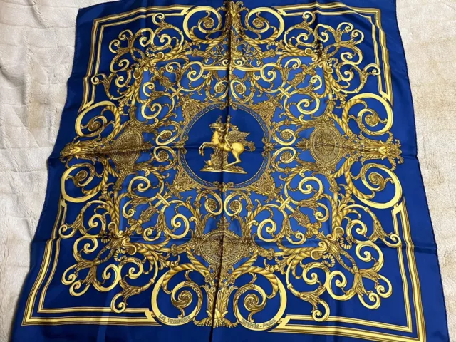 Hermes Paris Tuch Klassische Eleganz Seide Scarf Les Tuileries Von Joachim Metz