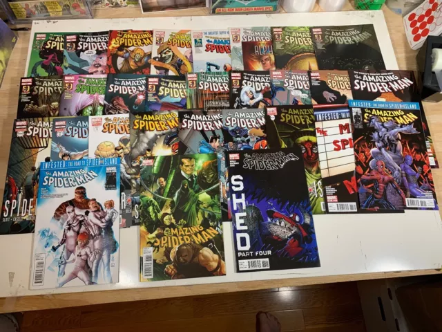 The Amazing Spider-Man Comic Lot of 29 (Marvel Comics) #633-699 NM